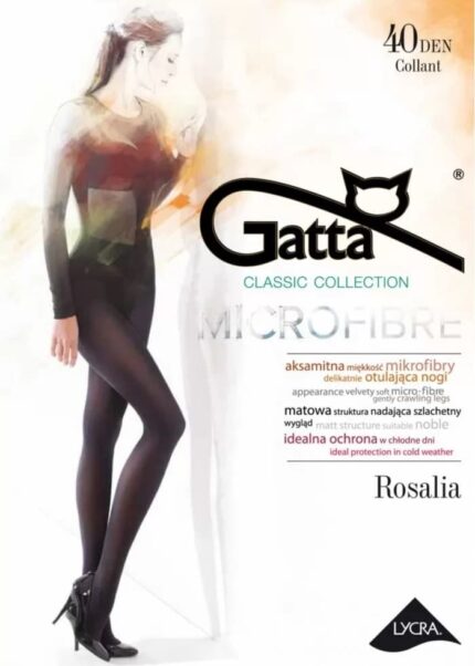 Плътен цветен чорапогащник Gatta Rosalia 40