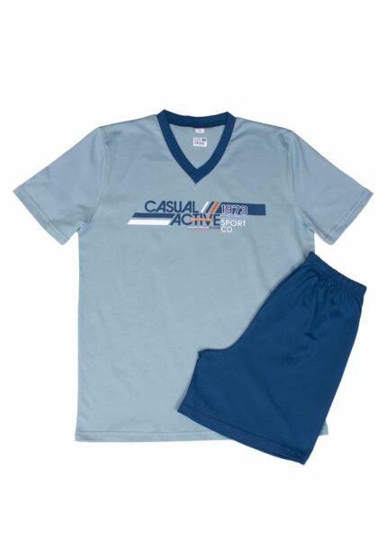 Mъжка пижама с къс ръкав Златев 153 Casual
