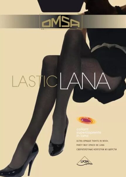 Вълнен чорапогащник Omsa Lasticlana