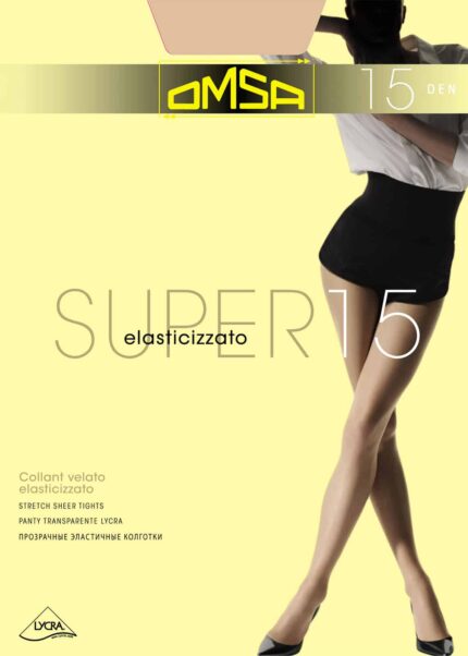 Чорапогащник Omsa Super 15 den