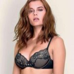 Сутиен без подплънки Lormar Saten Plunge 1900