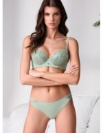 Сутиен без подплънки Lormar Saten Plunge 1900