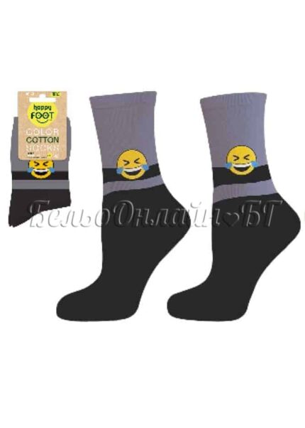 Забавни чорапи Happy Foottopia Емотикон