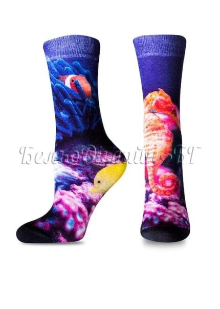 Шарени чорапи Happy Foottopia Морско конче