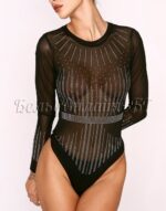 Елегантно дамско боди блуза New Silhouette 4483