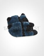 Топли дамски пантофи с муцунка New Silhouette 7638