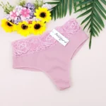 Дамска бразилиана с дантелен колан Avangard 674