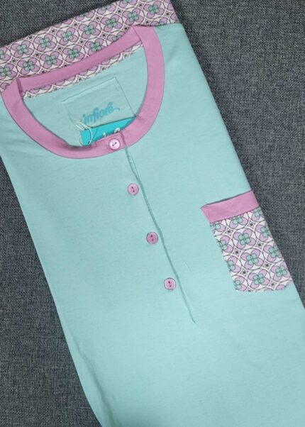 Дамска пижама Infiore Maggie 652447 - Мента