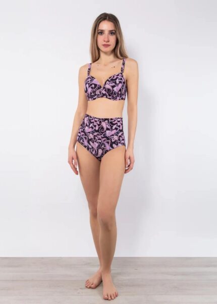 Дамски бански костюм с висока талия Sielei CE5968