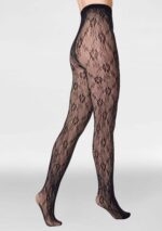 Термо дантелен чорапогащник Marylin Charly F 07