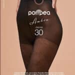 Луксозен фигурален чорапогащник Pompea Ambra 30 den