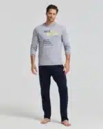 Модерна мъжка пижама Pompea Windsor