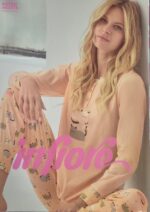 Дамска памучна пижама интерлог Infiore 652376