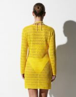 Жълта плажна туника New Silhouette