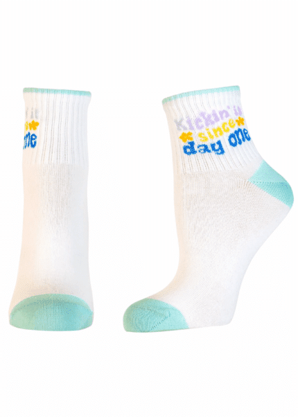 Чорапи с надпис Happy Foottopia