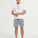 Мъжка пижама с къс ръкав Amalfi Pompea